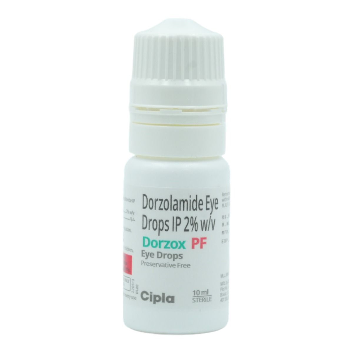 Buy Dorzox PF 2% Eye Drops 10ml Online