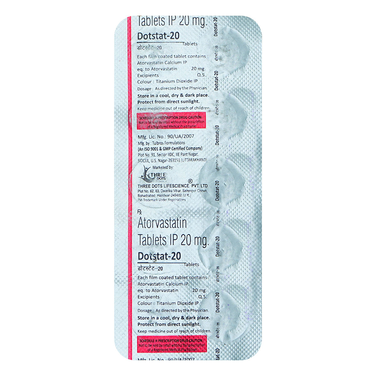 Dot-Stat 20 Tablet 10's, Pack of 10 TABLETS Dot-Stat 20 Tablet 10's, Pack of 10 TABLETS
