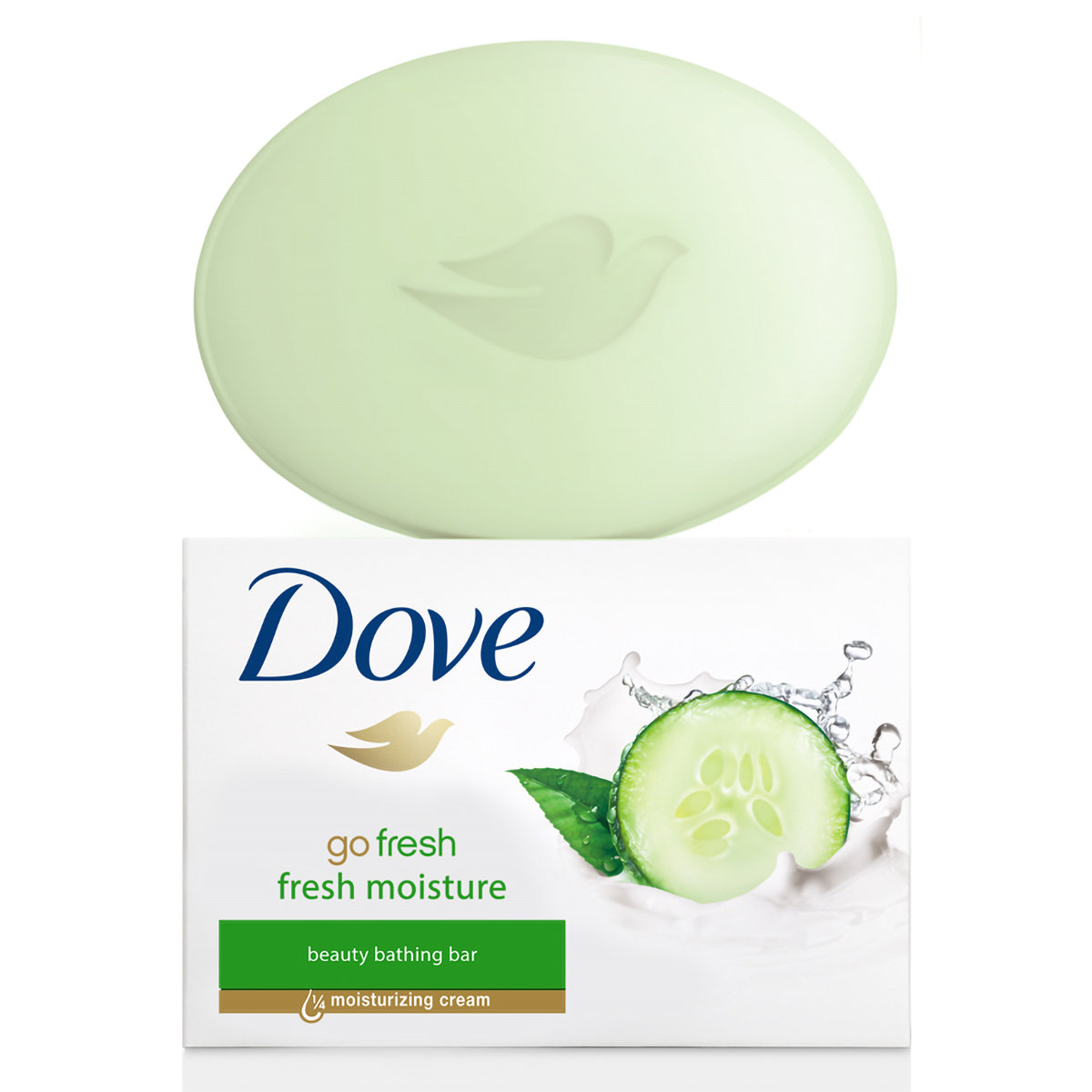Dove Fresh Moisture Beauty Bathing Bar 75 gm | With ¼ Moisturizing Cream | For Soft, Smooth & Healthy Skin | Mild Cleansing For Daily Use | For All Skin Type, Pack of 1 Dove Fresh Moisture Beauty Bathing Bar 75 gm | With ¼ Moisturizing Cream | For Soft, Smooth & Healthy Skin | Mild Cleansing For Daily Use | For All Skin Type, Pack of 1