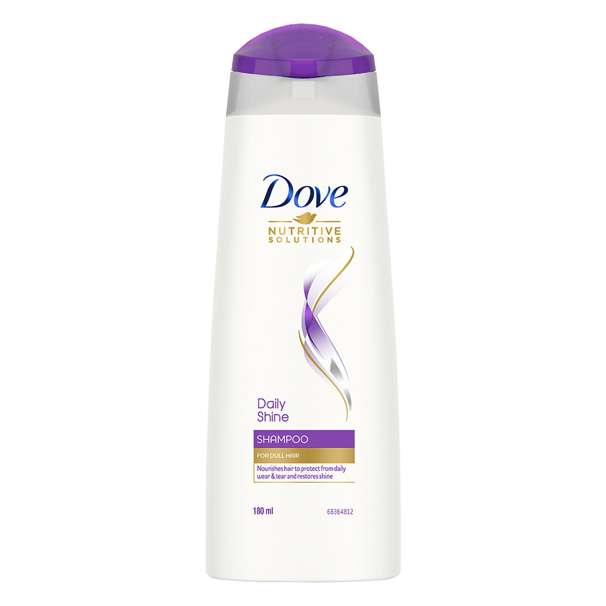 Dove Daily Shine Shampoo for Dull Hair, 180 ml, Pack of 1 Dove Daily Shine Shampoo for Dull Hair, 180 ml, Pack of 1