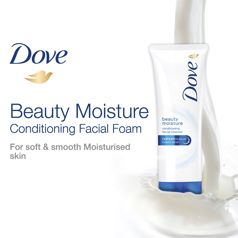 Dove Beauty Moisture Conditioning Facial Cleanser 50 gm | Nutrium Moisture | Effective Cleansing | Keep Skin Soft & Moisturized | For Normal Skin, Pack of 1 Dove Beauty Moisture Conditioning Facial Cleanser 50 gm | Nutrium Moisture | Effective Cleansing | Keep Skin Soft & Moisturized | For Normal Skin, Pack of 1