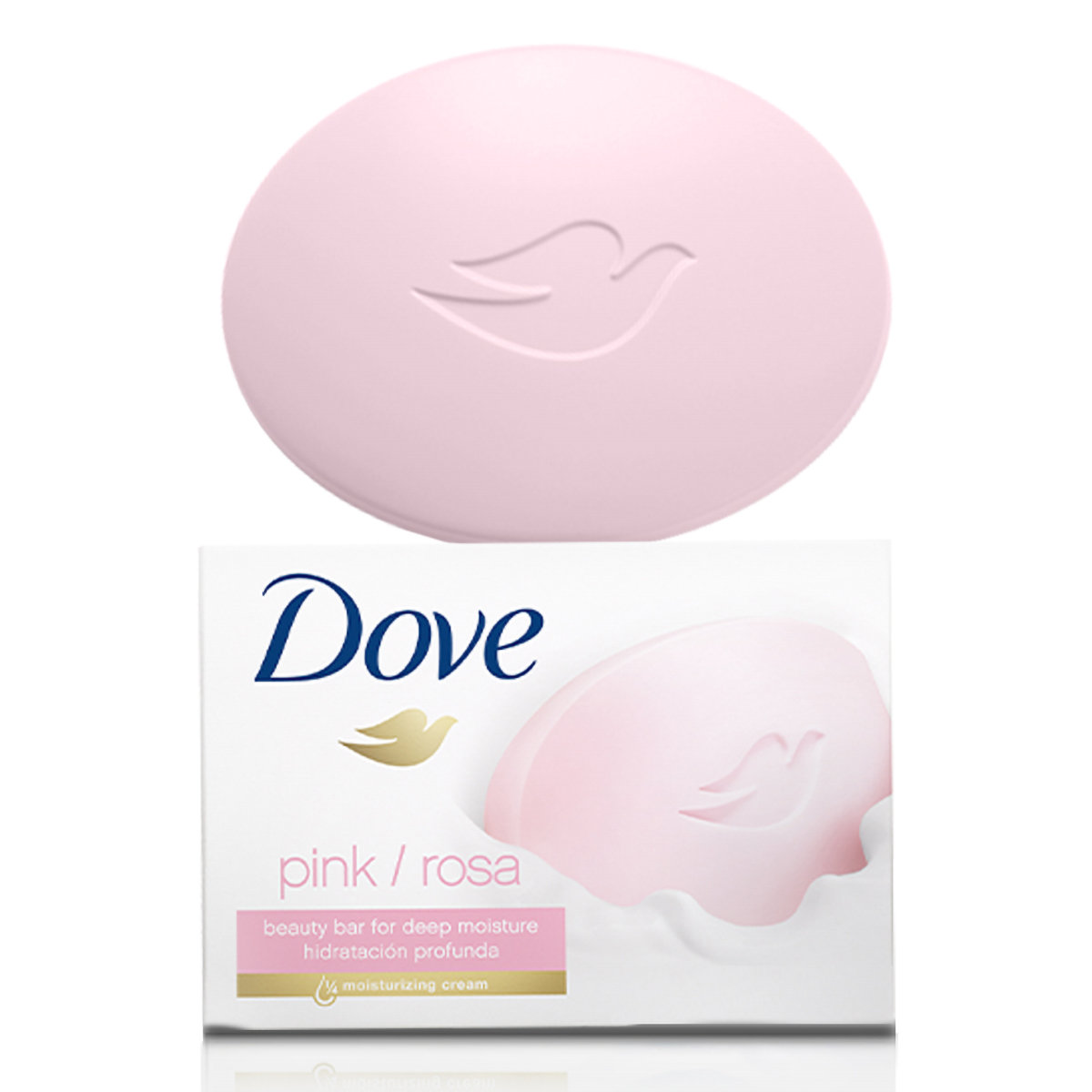 Dove Pink/Rosa Beauty Bathing Bar 100 gm | For Soft, Smooth & Healthy Skin | Mild Cleansing For Daily Use | For All Skin Type, Pack of 1 Dove Pink/Rosa Beauty Bathing Bar 100 gm | For Soft, Smooth & Healthy Skin | Mild Cleansing For Daily Use | For All Skin Type, Pack of 1
