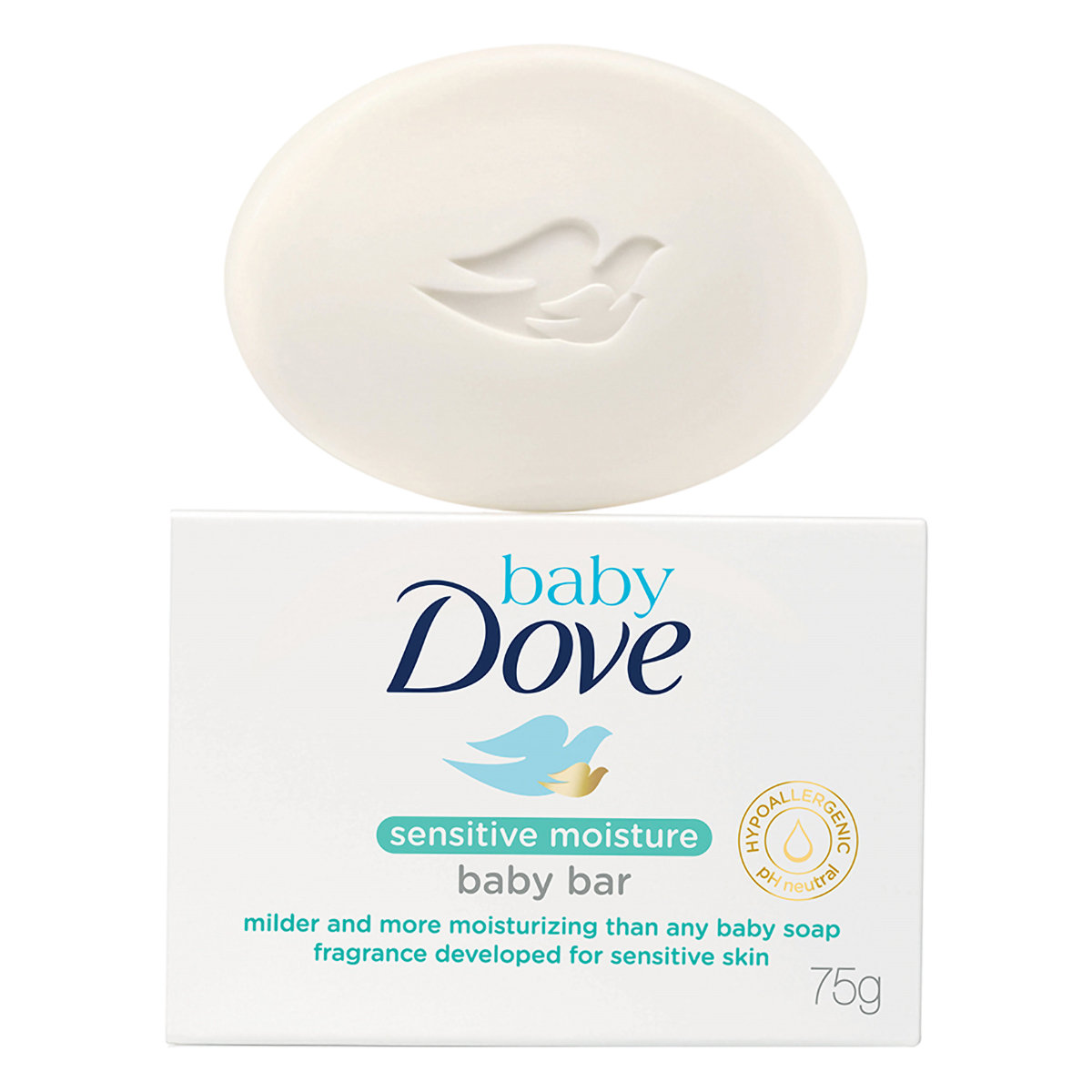 Dove Baby Sensitive Moisture Bar, 75 gm, Pack of 1 Dove Baby Sensitive Moisture Bar, 75 gm, Pack of 1