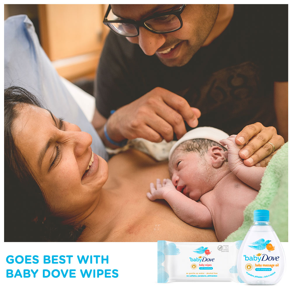 Baby Dove Rich Moisture Baby Massage Oil, 100 ml, Pack of 1 Baby Dove Rich Moisture Baby Massage Oil, 100 ml, Pack of 1