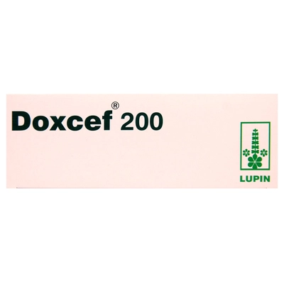 Doxcef 200 Tablet 10's, Pack of 10 TABLETS