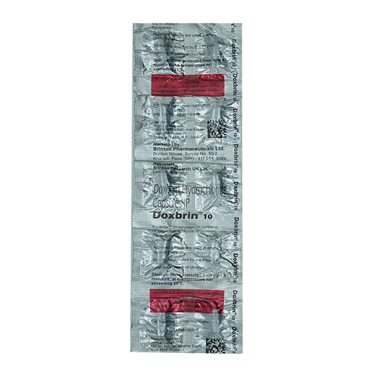 Doxbrin 10Mg Capsule 10'S, Pack of 10 CapsuleS Doxbrin 10Mg Capsule 10'S, Pack of 10 CapsuleS