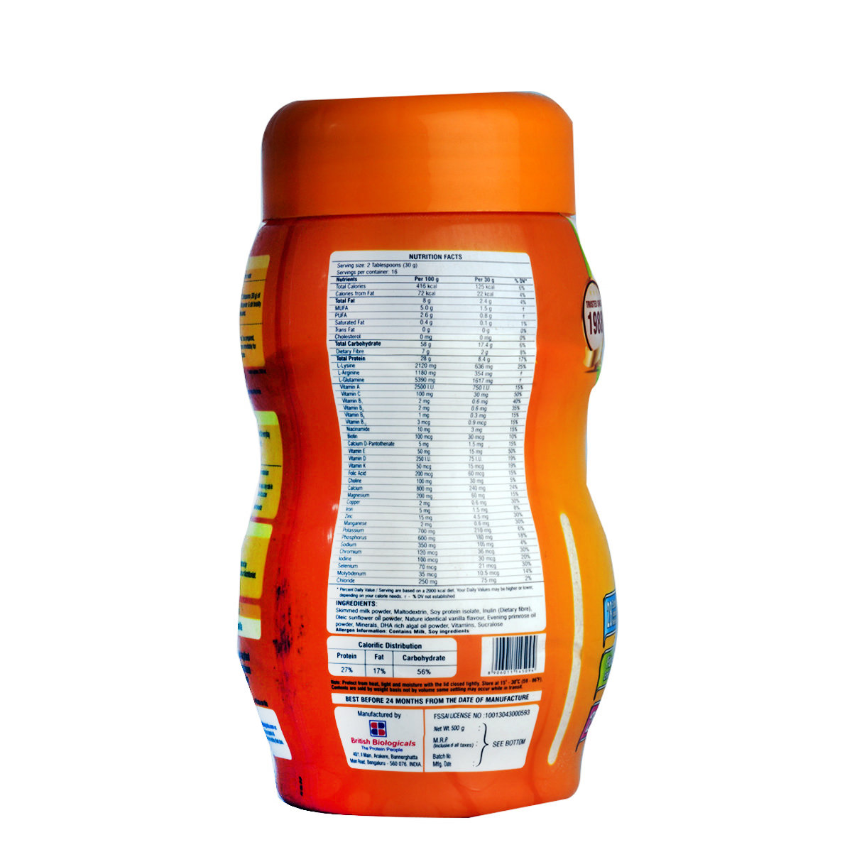 D Protin Vanilla Flavour Powder, 500 gm, Pack of 1 D Protin Vanilla Flavour Powder, 500 gm, Pack of 1