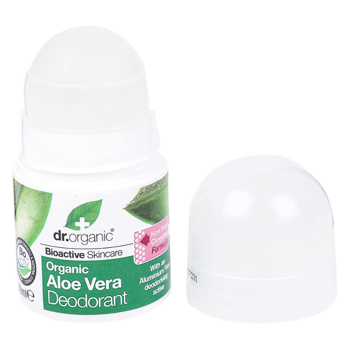Dr. Organic Aloe Vera Deodorant Roll-On, 50 ml, Pack of 1 Dr. Organic Aloe Vera Deodorant Roll-On, 50 ml, Pack of 1
