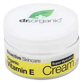 dr.organic Vitamin E Super Hydrating Cream, 50 ml, Pack of 1