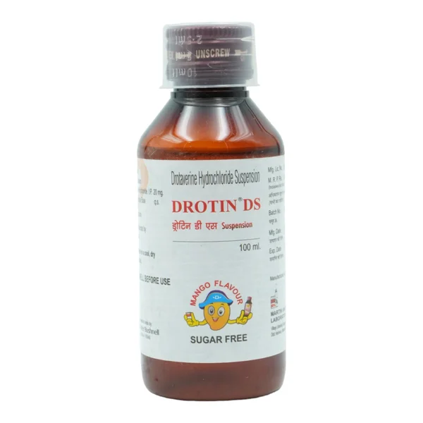 Drotin DS Sugar Free Mango Suspension 100 ml, Pack of 1 SUSPENSION