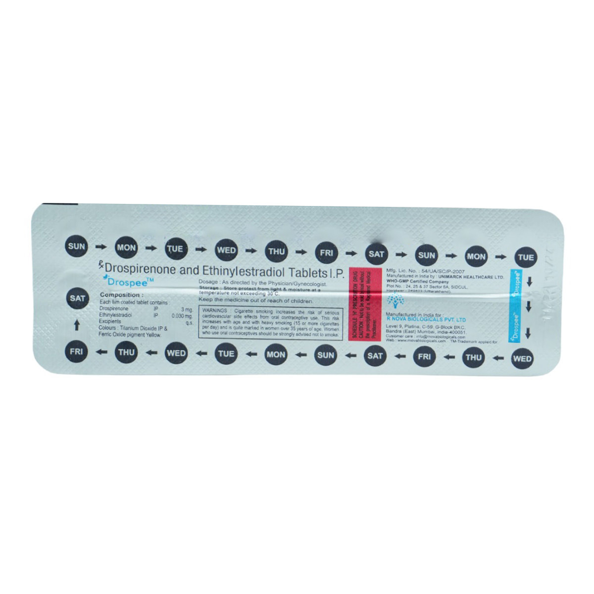 Buy Drospee Tablet 21's Online