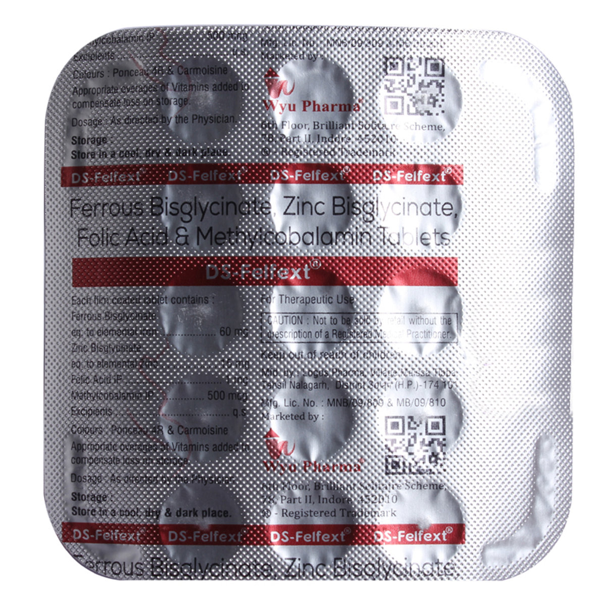 DS-Felfext Tablet 15's, Pack of 15 TABLETS DS-Felfext Tablet 15's, Pack of 15 TABLETS