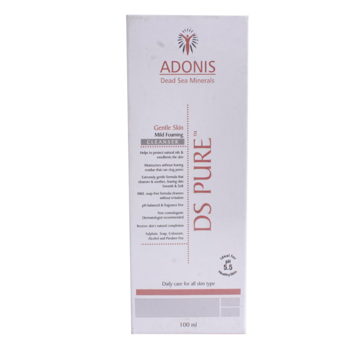 DS Pure PH 5.5 Cleanser 100 ml, Pack of 1 DS Pure PH 5.5 Cleanser 100 ml, Pack of 1