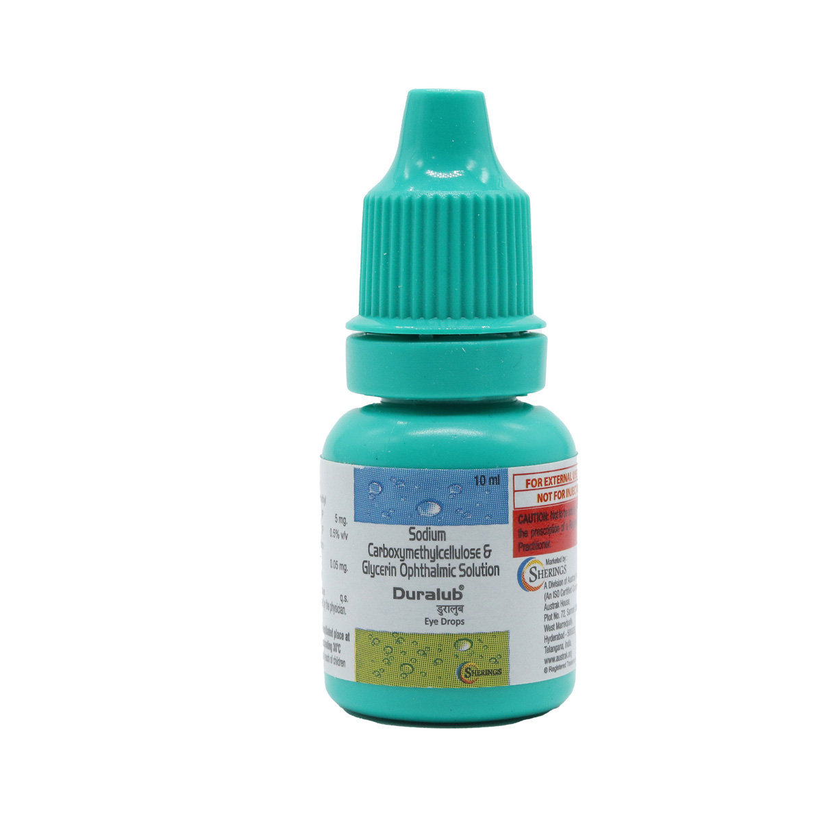 Duralub Eye Drops 10 ml, Pack of 1 OPHTHALMIC SOLUTION Duralub Eye Drops 10 ml, Pack of 1 OPHTHALMIC SOLUTION