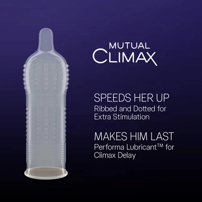 Durex Mutual Climax Condoms, 10 Count, Pack of 1