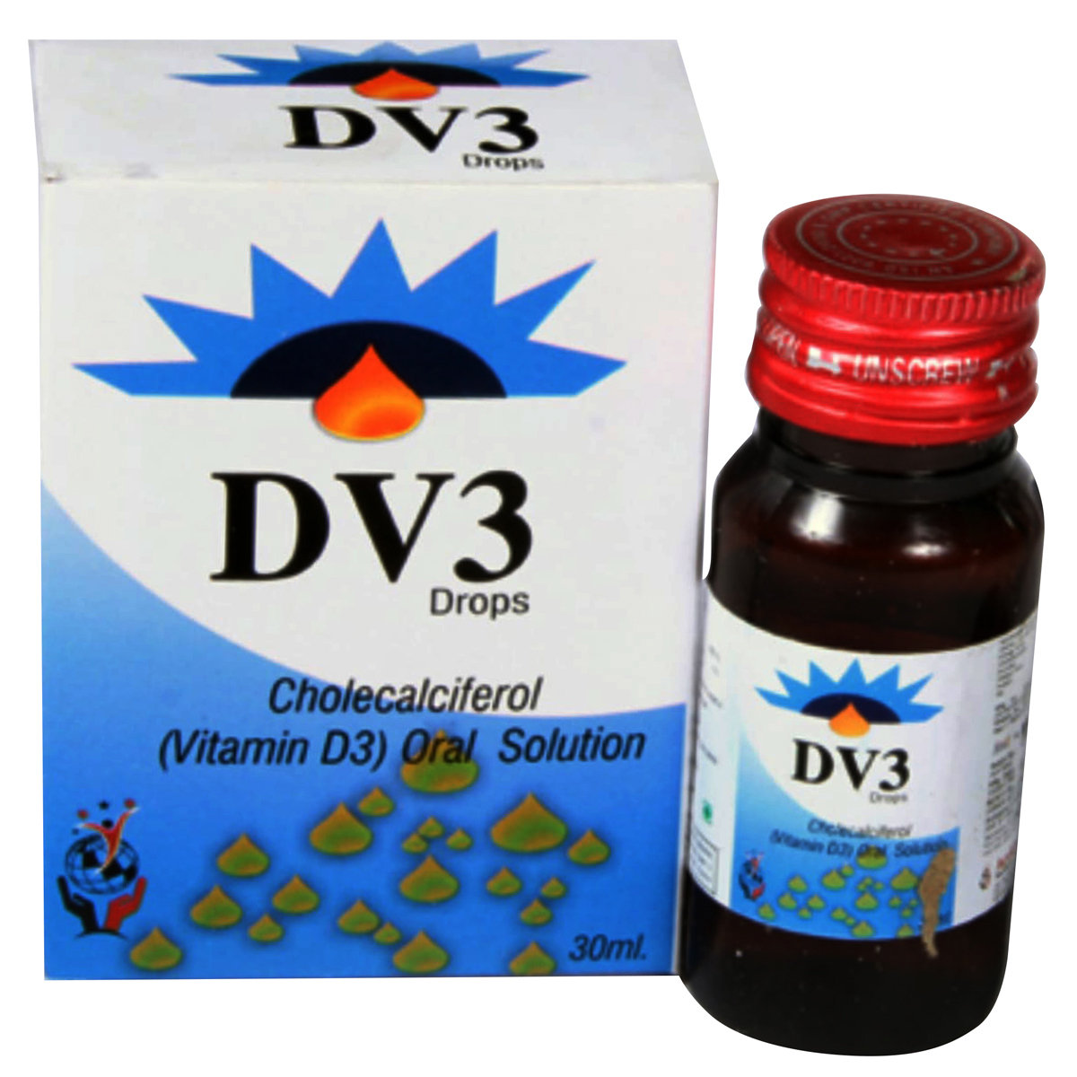 DV3 800IU Drops 30 ml, Pack of 1 DV3 800IU Drops 30 ml, Pack of 1