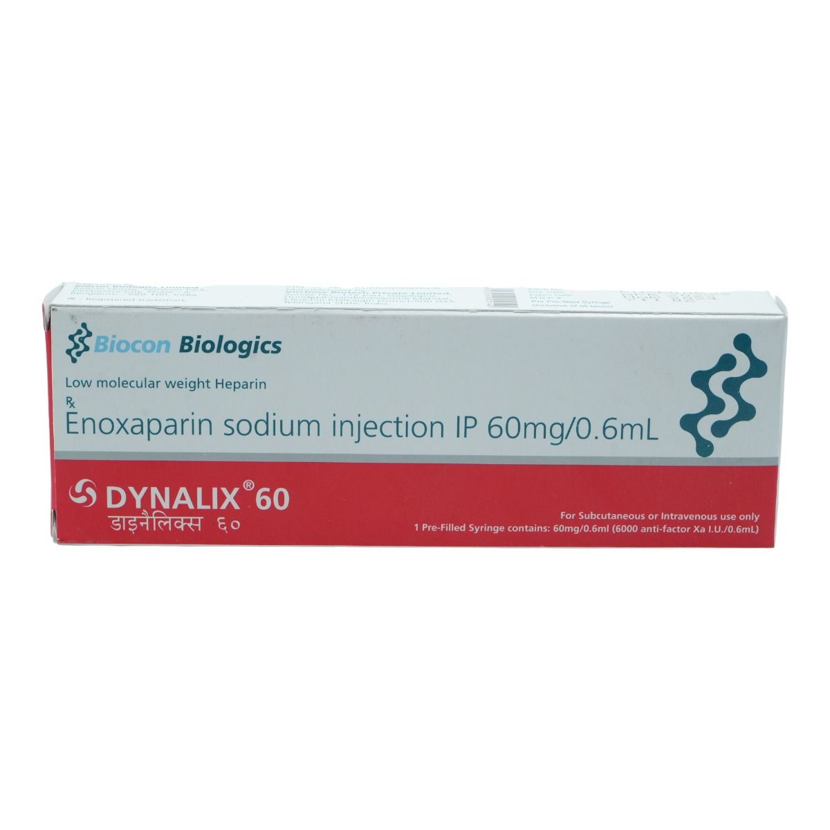 Buy Dynalix 60 mg Injection 0.6 ml Online