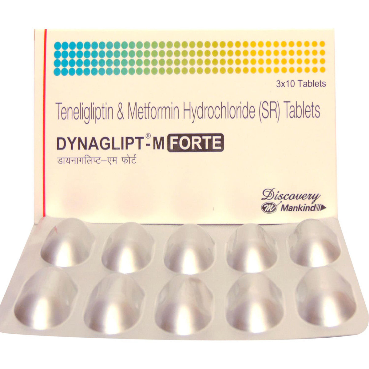Dynaglipt-M Forte Tablet 10's, Pack of 10 TABLETS Dynaglipt-M Forte Tablet 10's, Pack of 10 TABLETS