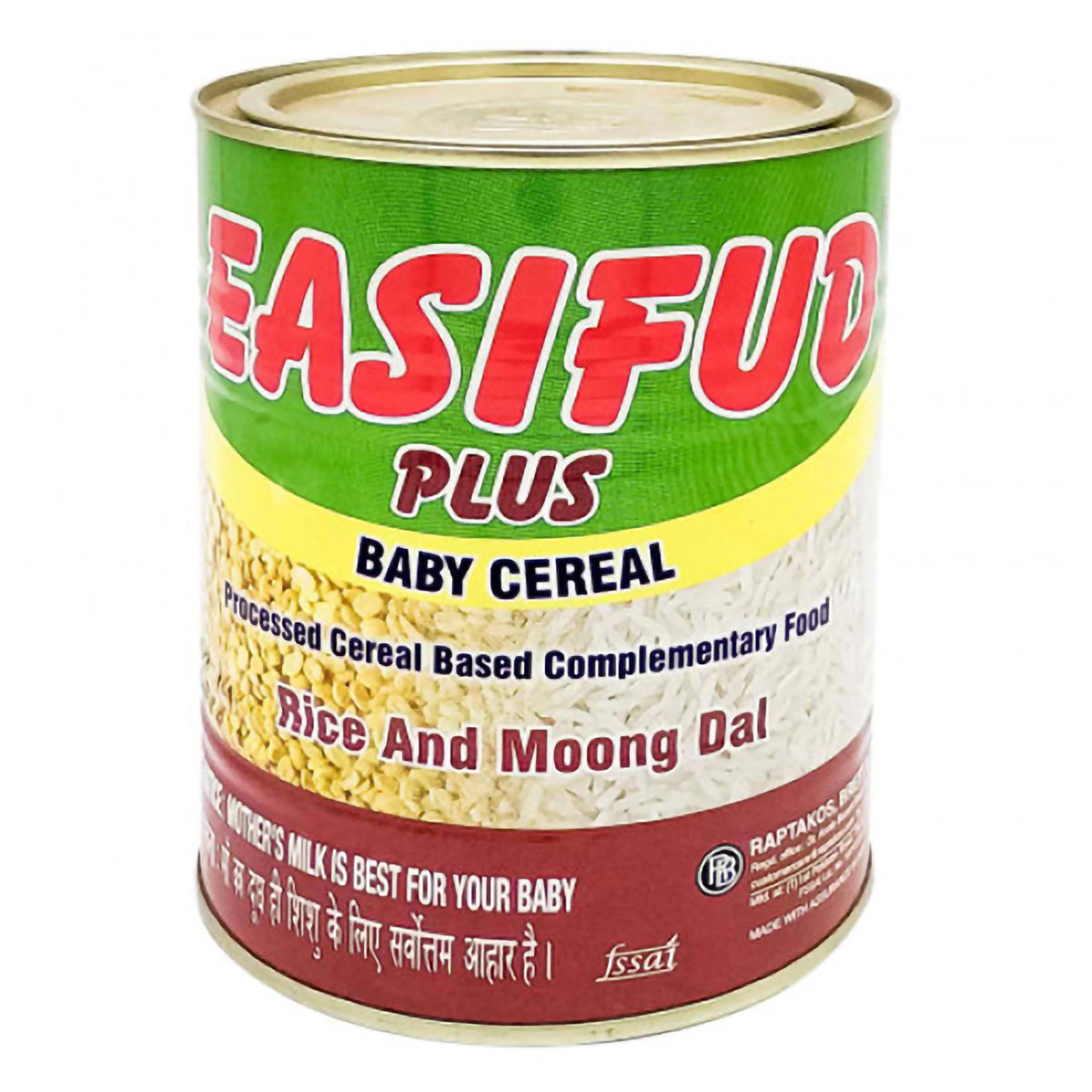 Easifud Plus Rice & Moong Dal Baby Cereal, 500 gm, Pack of 1 Easifud Plus Rice & Moong Dal Baby Cereal, 500 gm, Pack of 1
