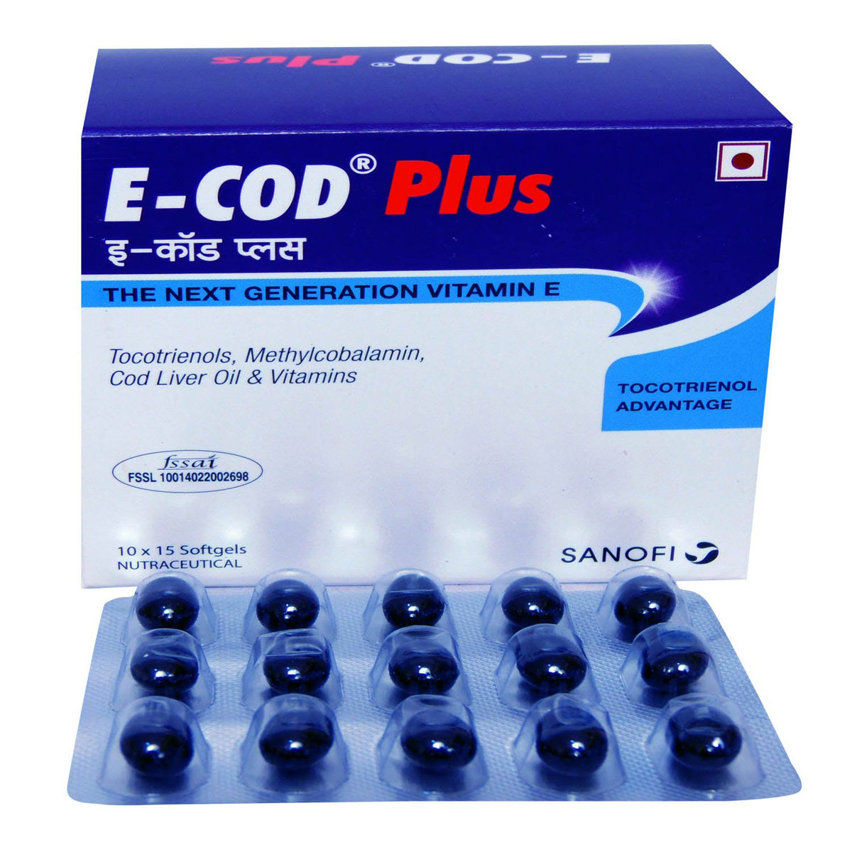 Ecod Plus Capsule 15's, Pack of 15 Ecod Plus Capsule 15's, Pack of 15