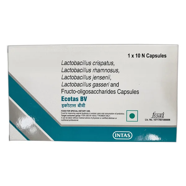 Ecotas Bv Capsule 10's, Pack of 10