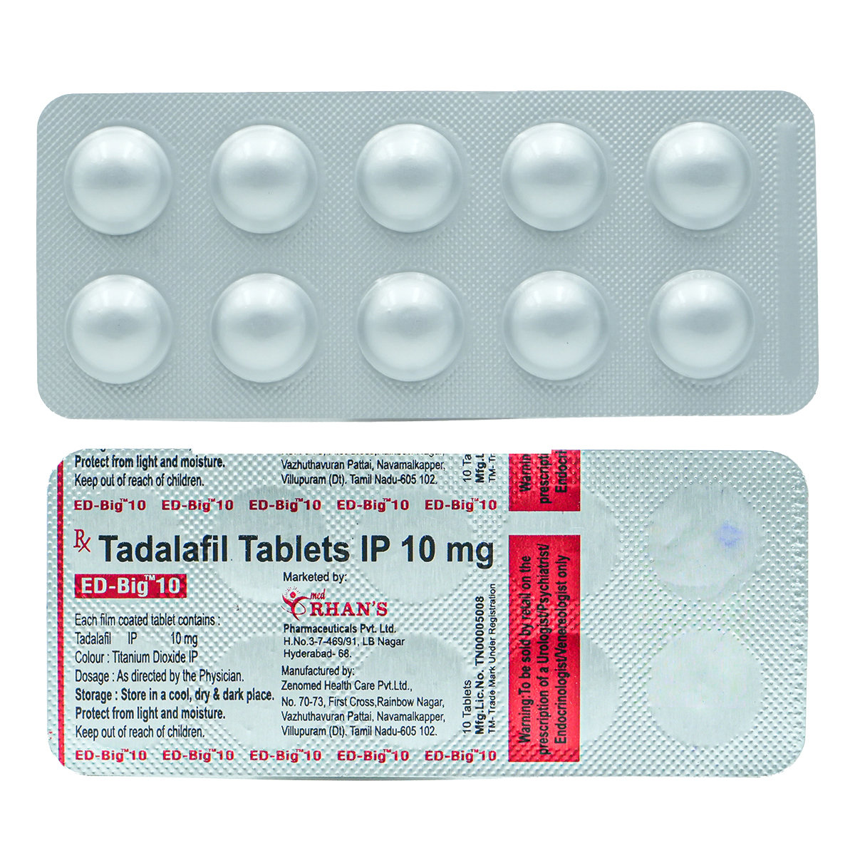 Ed Big 10 Tablet 10's, Pack of 10 TABLETS Ed Big 10 Tablet 10's, Pack of 10 TABLETS