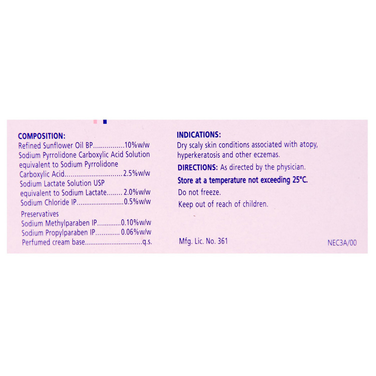 Efaderm Cream 60 gm, Pack of 1 Efaderm Cream 60 gm, Pack of 1