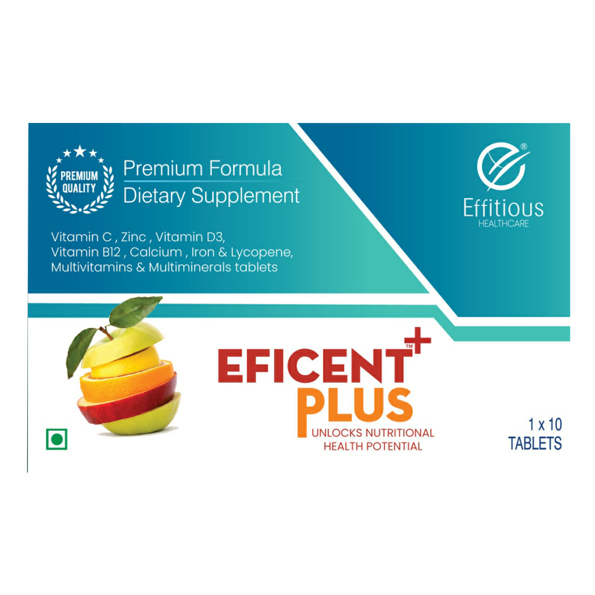 Eficent Plus Tablet 10's, Pack of 10 Eficent Plus Tablet 10's, Pack of 10