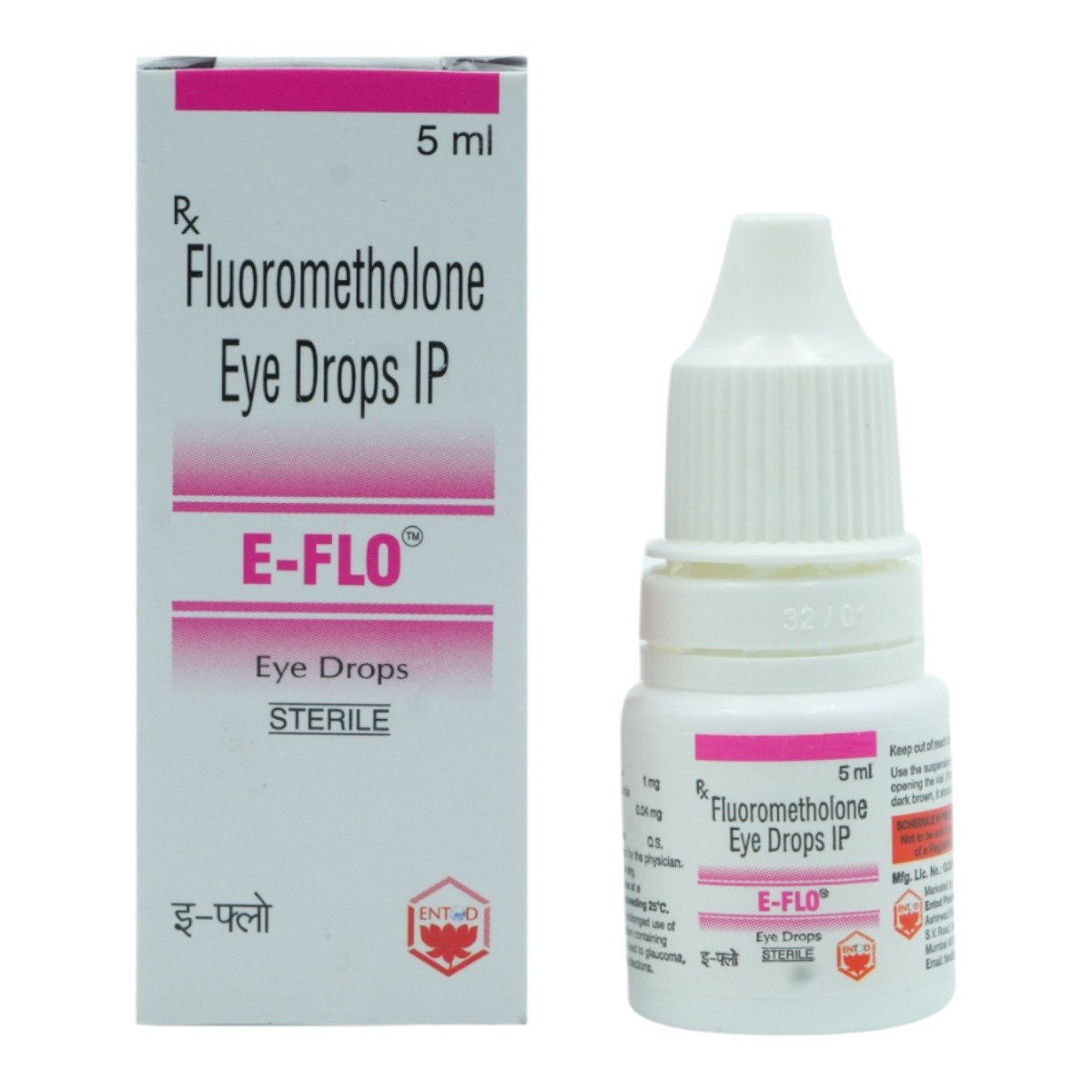 E-Flo 1mg Eye Drops 5ml, Pack of 1 E-Flo 1mg Eye Drops 5ml, Pack of 1