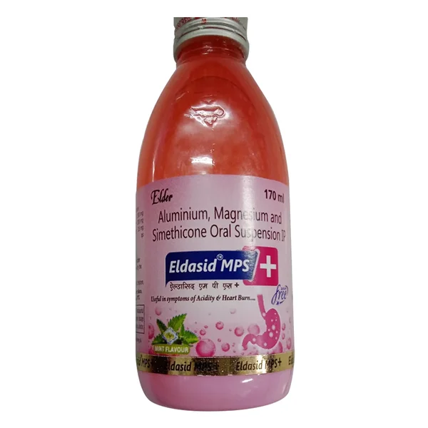 Eldasid Mps Plus S/F Mint Flav Suspension 170Ml, Pack of 1 Liquid