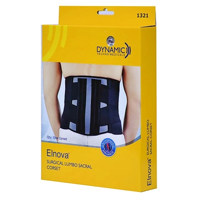 Dynamic Elnova Lumbo Sacral Corset XL, 1 Count, Pack of 1