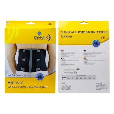 Dynamic Elnova Lumbo Sacral Corset Large, 1 Count, Pack of 1