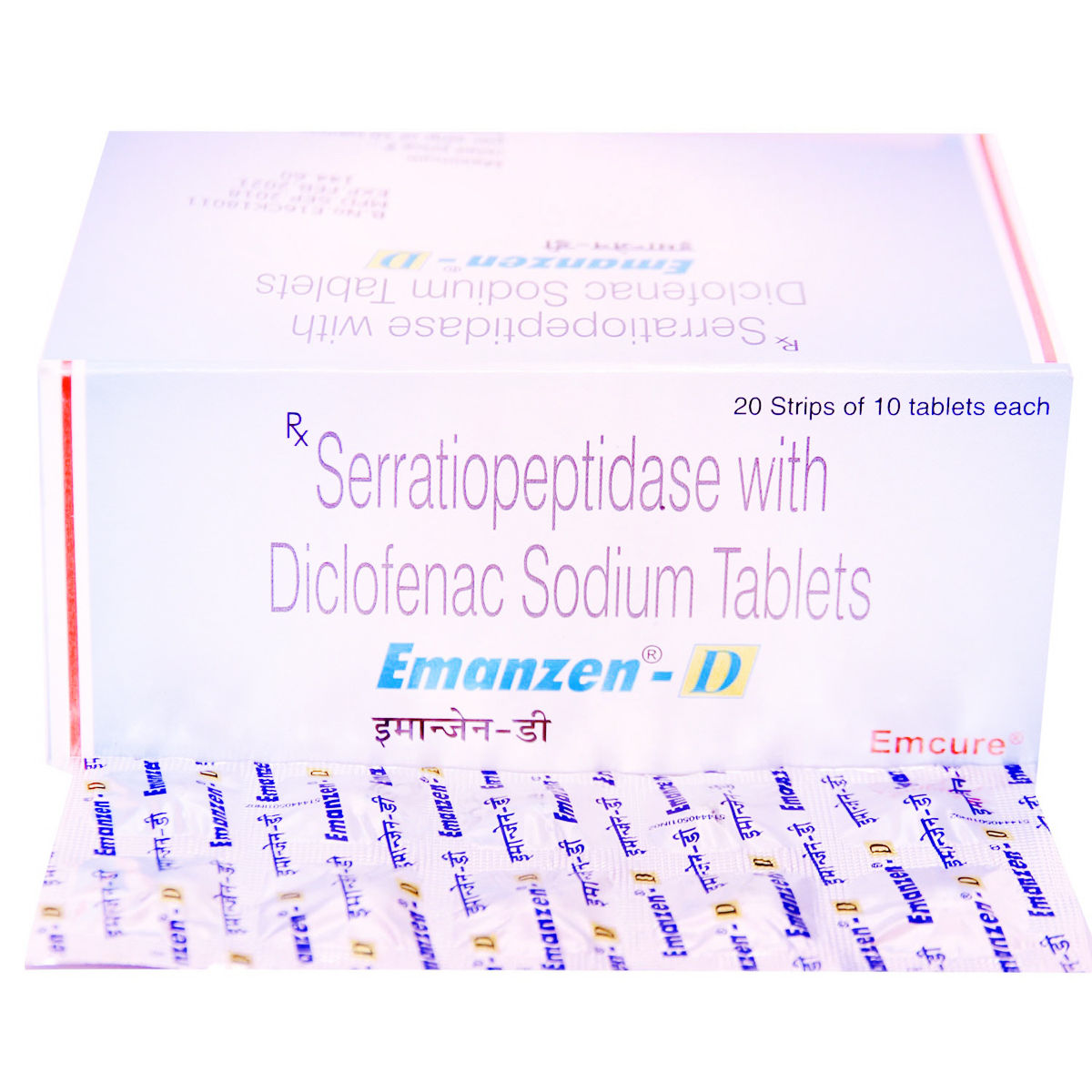 Buy Emanzen-D Tablet 10's Online