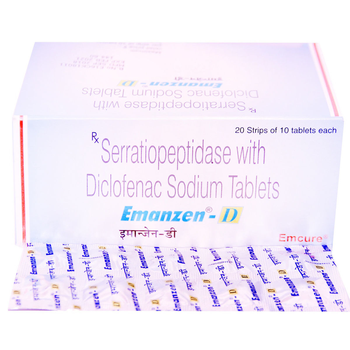 Emanzen-D Tablet 10's, Pack of 10 TABLETS Emanzen-D Tablet 10's, Pack of 10 TABLETS