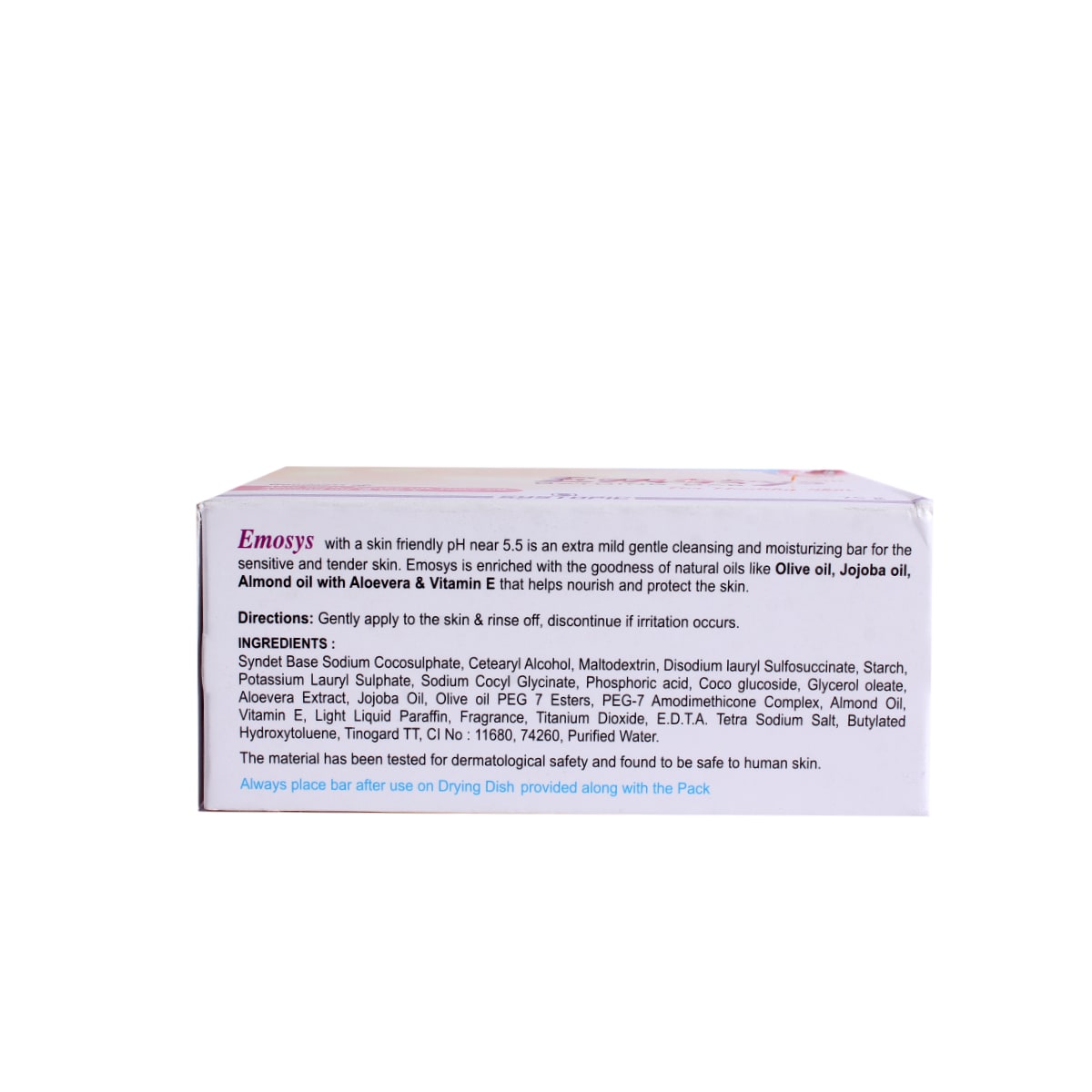 Emosys Soap 75gm, Pack of 1 Emosys Soap 75gm, Pack of 1