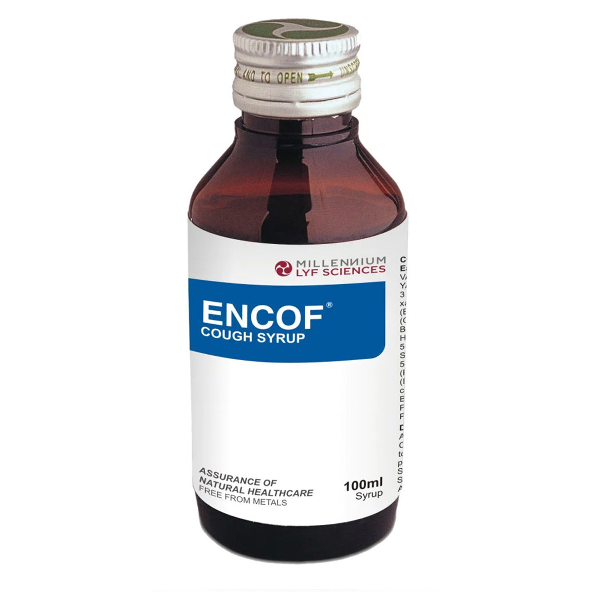 Encof Cough Syrup, 100 ml, Pack of 1 Encof Cough Syrup, 100 ml, Pack of 1