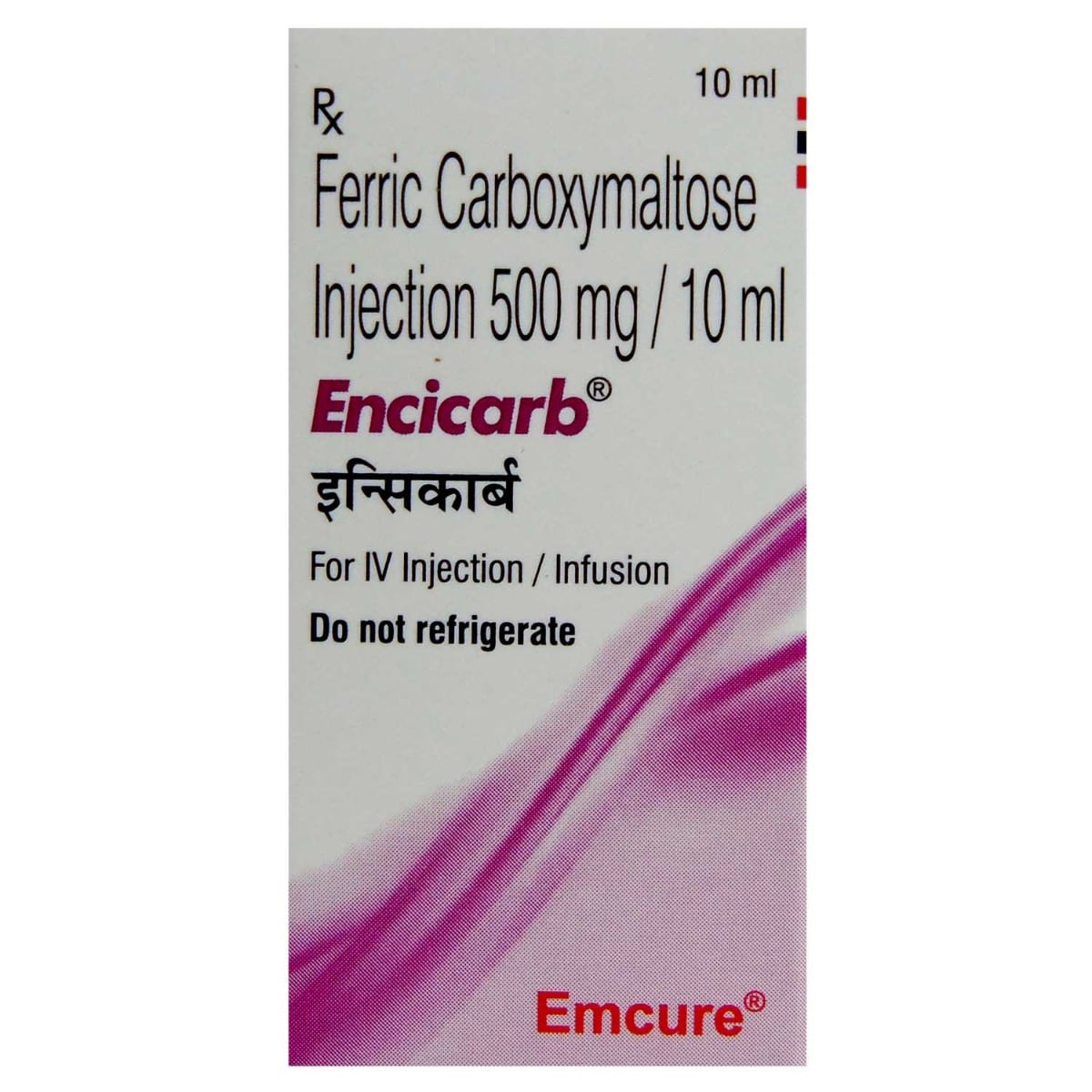 Encicarb Injection 10 ml, Pack of 1 Injection Encicarb Injection 10 ml, Pack of 1 Injection