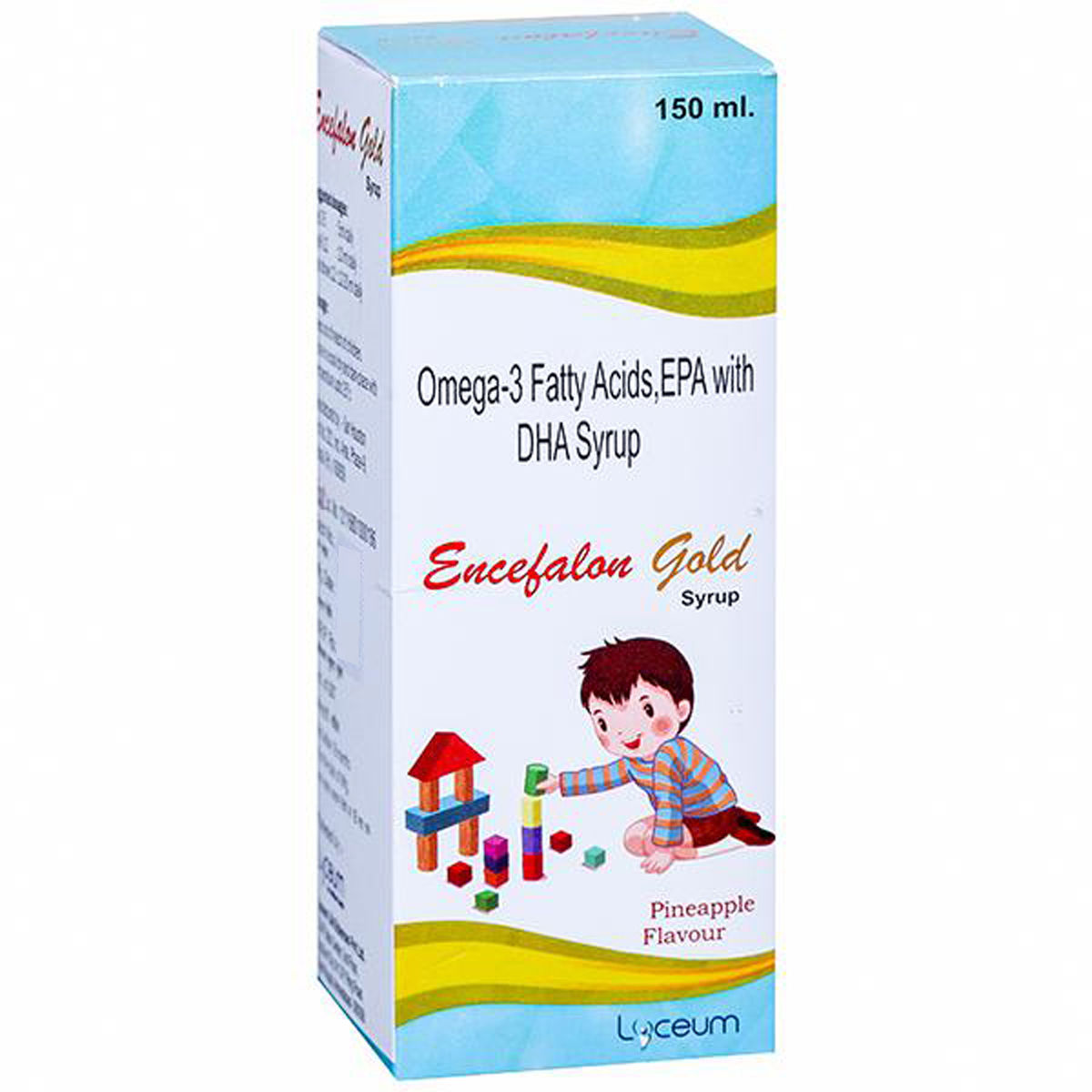 Buy Encefalon Gold Pineapple Syrup 150 ml Online