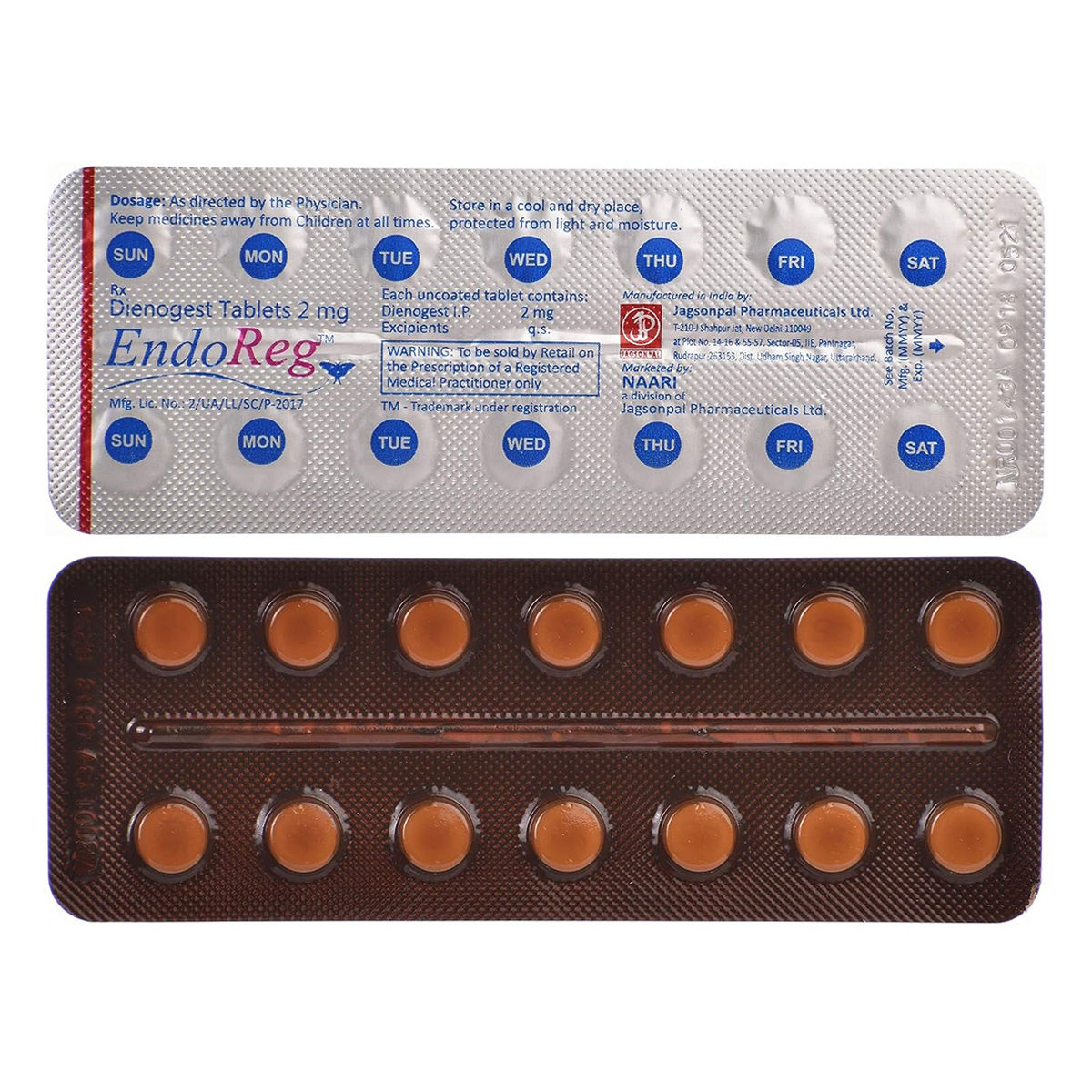 Buy Endoreg Tablet 14's Online