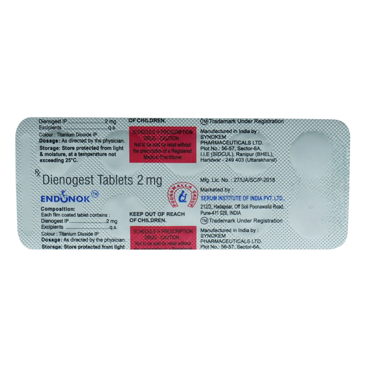 Buy Endonok Tablet 10's Online