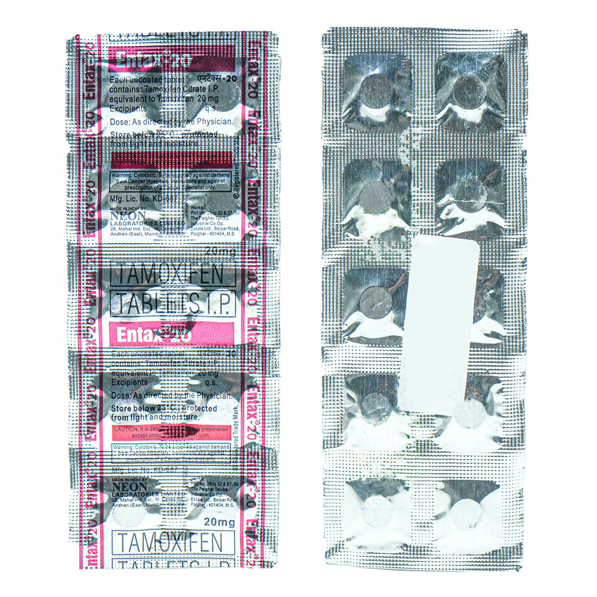 Entax-20 Tablet 10's, Pack of 10 TABLETS Entax-20 Tablet 10's, Pack of 10 TABLETS