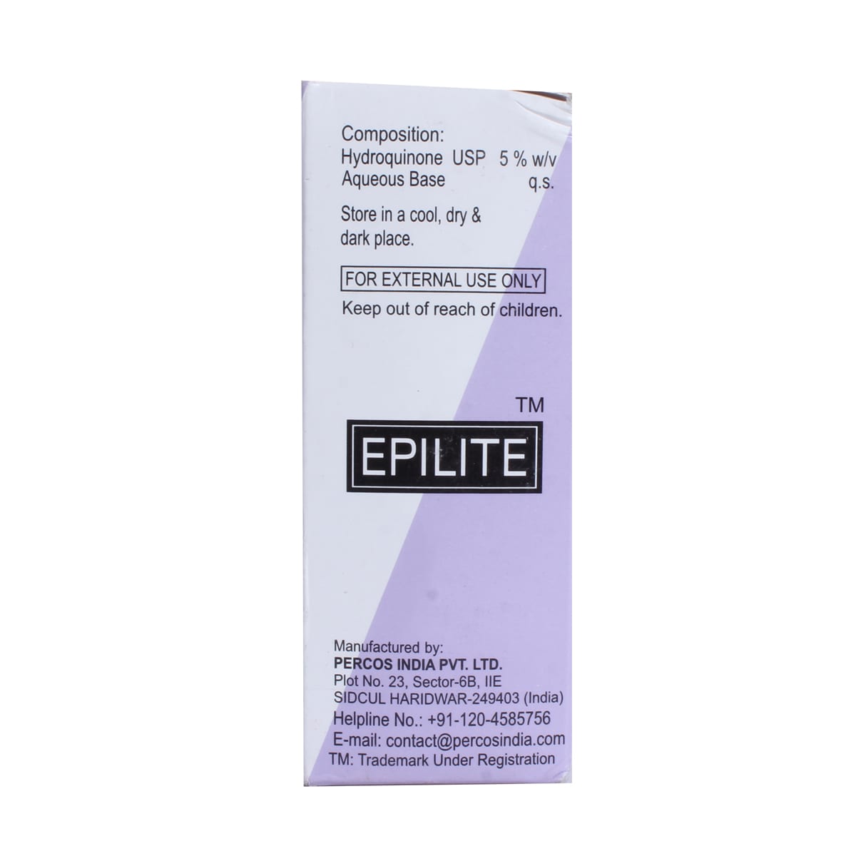 Epilite Lotion 40 ml, Pack of 1 LOTION Epilite Lotion 40 ml, Pack of 1 LOTION