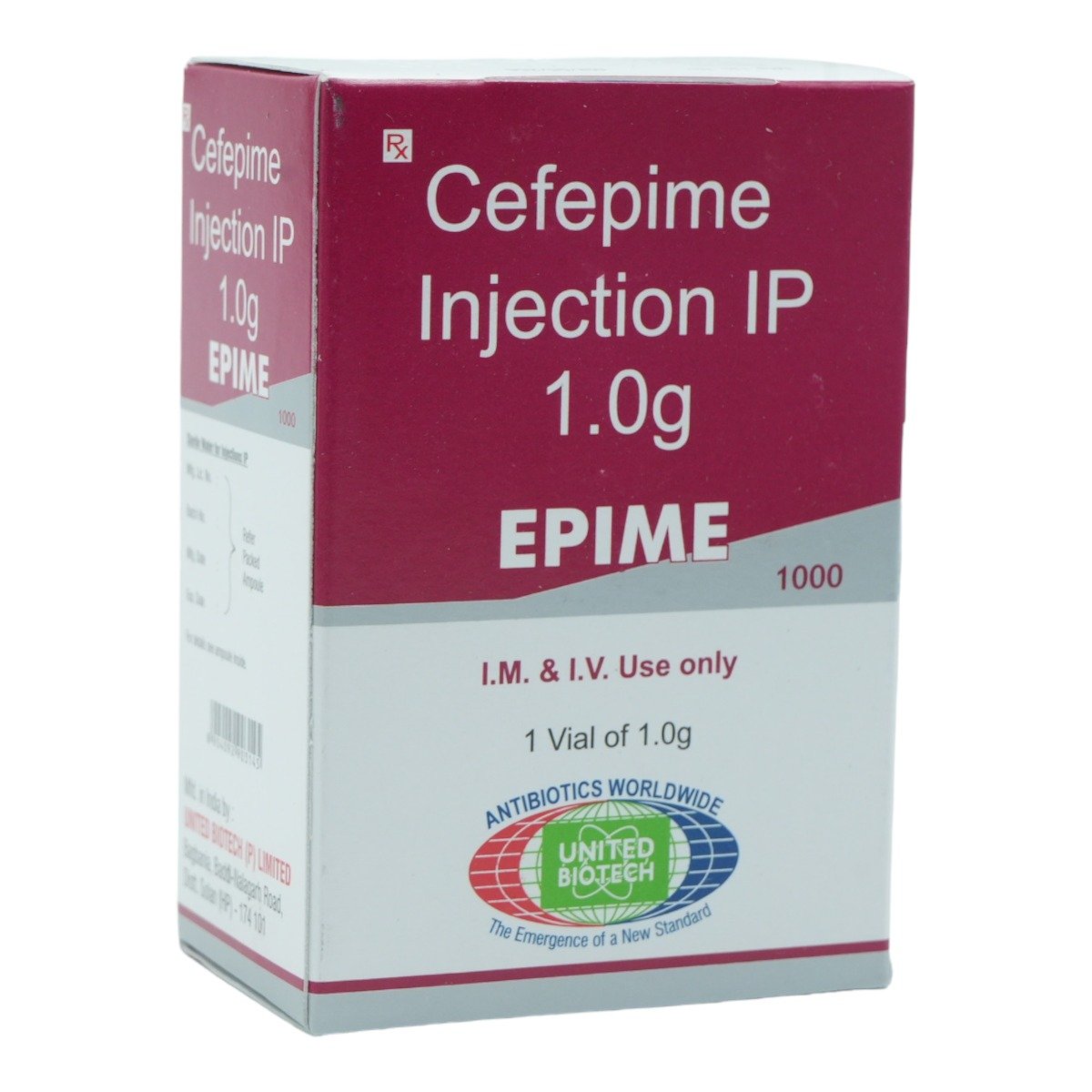 Epime 1 gm Injection 1's, Pack of 1 INJECTION Epime 1 gm Injection 1's, Pack of 1 INJECTION
