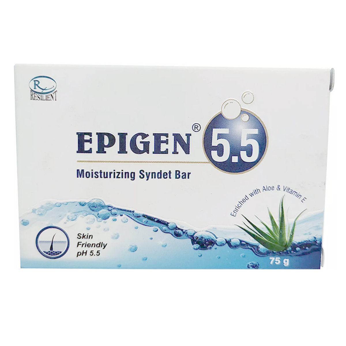 Epigen 5.5 Moisturizing Bar 75 gm, Pack of 1 Epigen 5.5 Moisturizing Bar 75 gm, Pack of 1