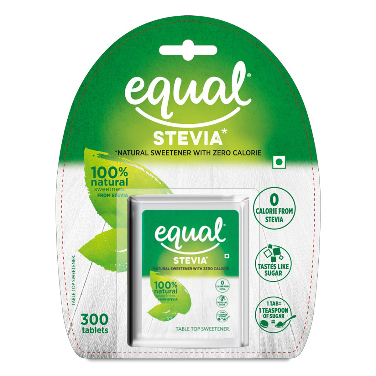 Equal Stevia Natural Sweetener, 300 Tablets, Pack of 1 Equal Stevia Natural Sweetener, 300 Tablets, Pack of 1