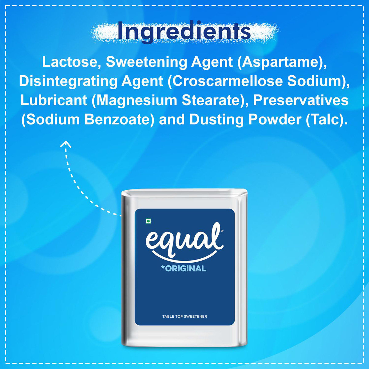 Equal Original Zero Calorie Sweetener, 500 Tablets, Pack of 1 Equal Original Zero Calorie Sweetener, 500 Tablets, Pack of 1