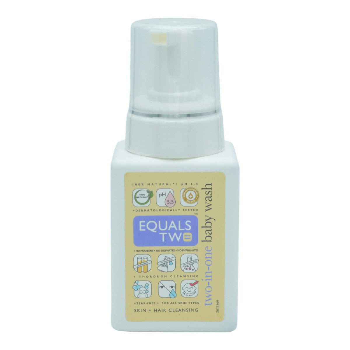 Equals Two Baby Wash 200 ml, Pack of 1 Equals Two Baby Wash 200 ml, Pack of 1
