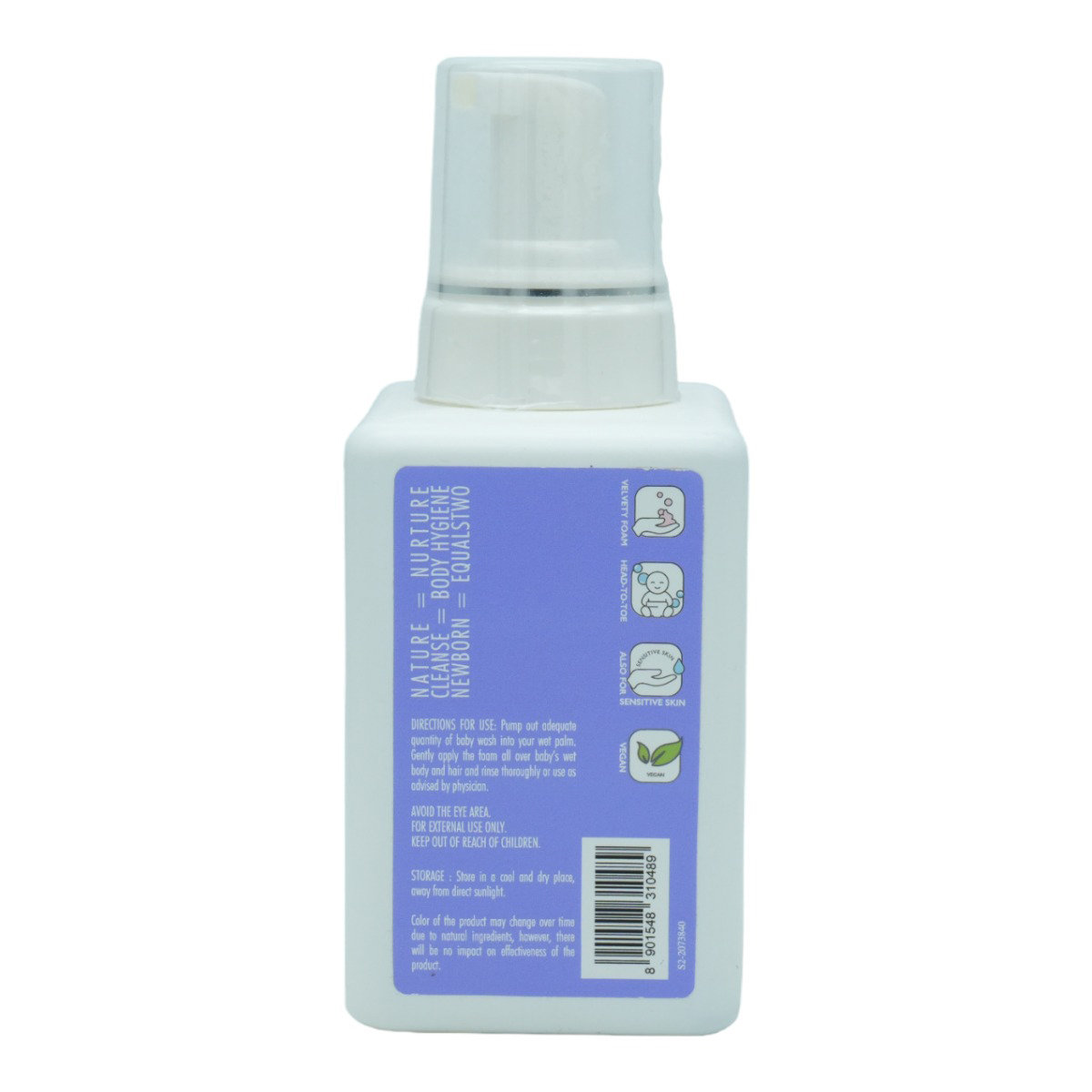 Equals Two Baby Wash 500 ml, Pack of 1 Equals Two Baby Wash 500 ml, Pack of 1