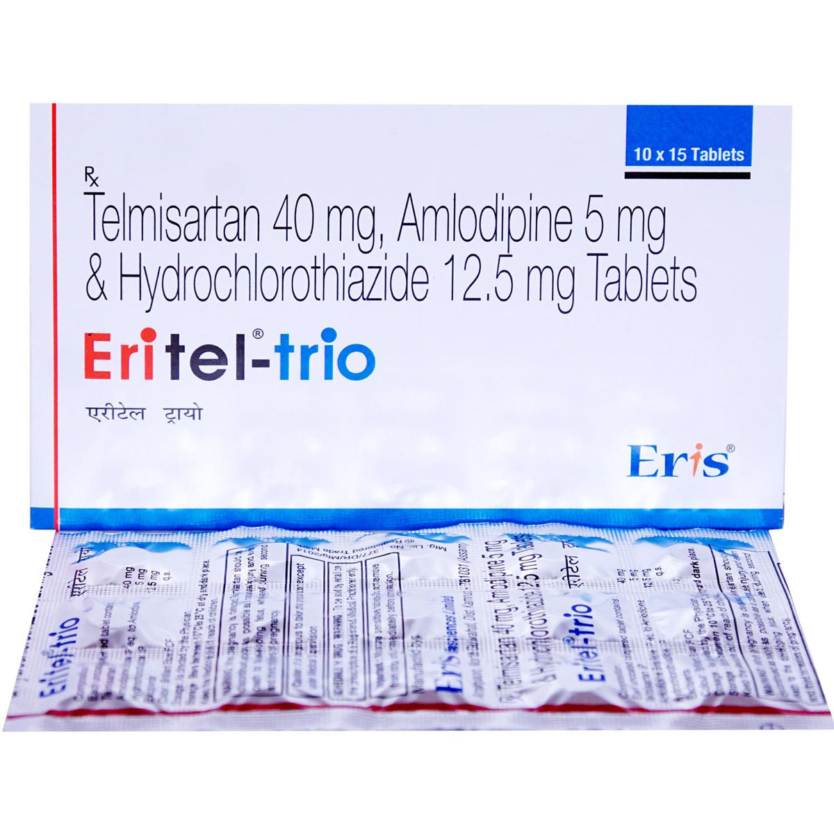 Buy Eritel-Trio Tablet 15's Online