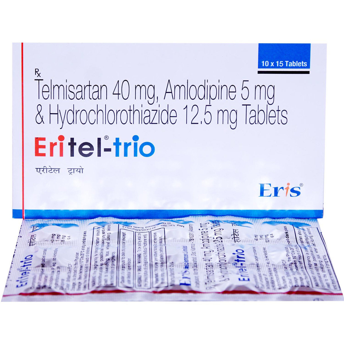 Eritel-Trio Tablet 15's, Pack of 15 Eritel-Trio Tablet 15's, Pack of 15